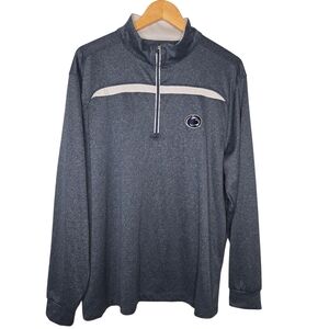 Crable Mens Athletic Penn State Nittany Lions Quarter Zip Pullover Size XL